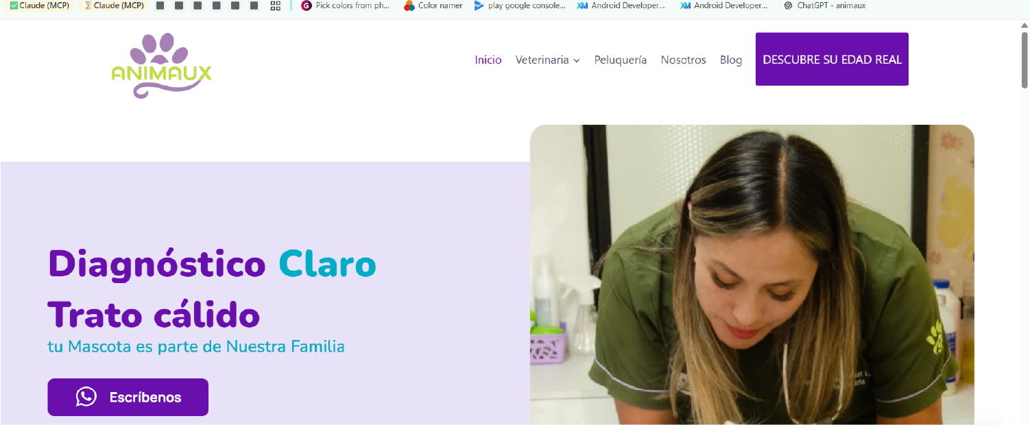 Sitio Web Corporativo · Hermes DG