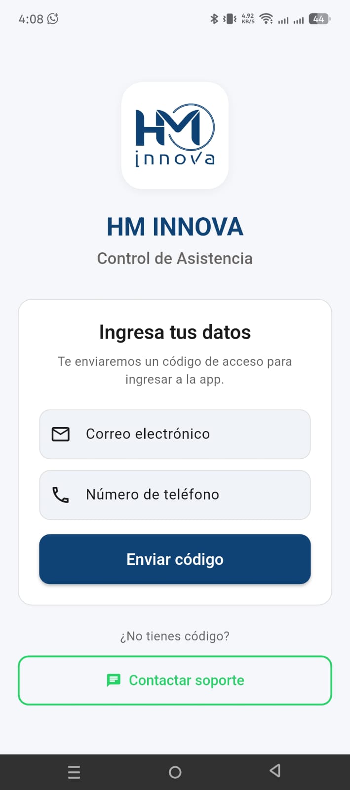 App Biométrica de Asistencia