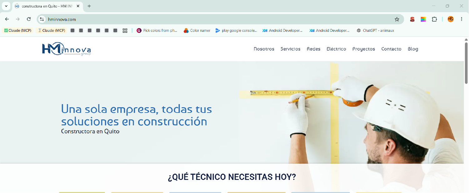 Sitio Web Corporativo · Hermes DG