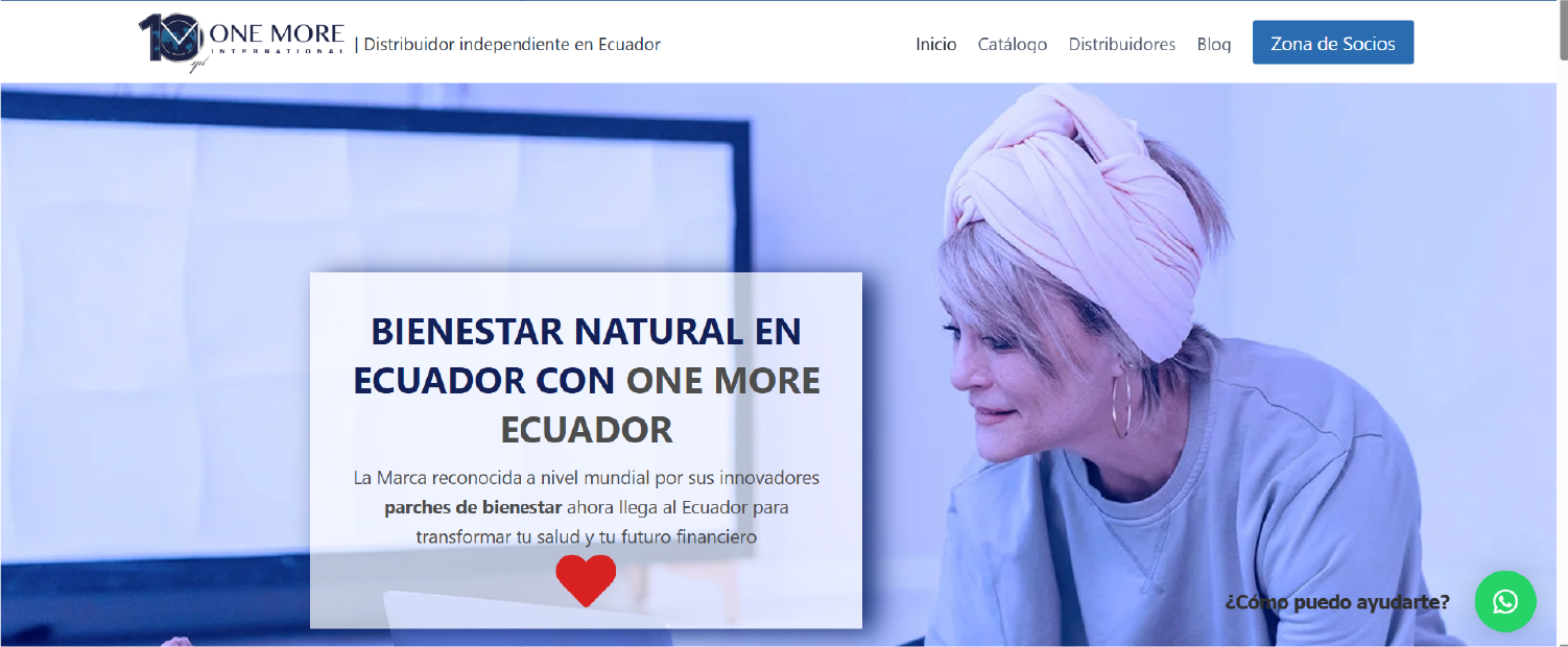onemoreecuador.com · SEO, E-commerce y Prospección Digital · Hermes DG